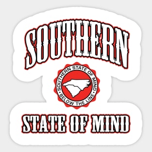 Southern State of Mind NC/SC Sticker